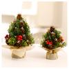 Christmas Tree Ornaments Creative Christmas Decoration Desktop Linen Christmas Tree Decorations