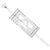 High Precise Cabinet Handle Drill Templates Cabinet Handle Template With Ergonomic Design For Easy Installation