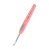 New Aluminium Crochet Hook Knitting Needles Stitches With Colourful Soft Plastic Handle