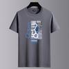 Men's Summer 2025 Cotton Loose Casual Short-Sleeve T-Shirt