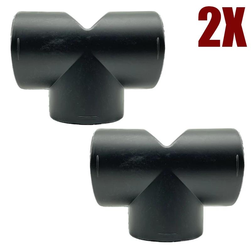 1/2/4/6X 75mm/2.95" Diesel Parking Heater Air Vent Ducting T Piece Pipe Outlet Exhaust Connector Joiner For Car Truck Camper Van