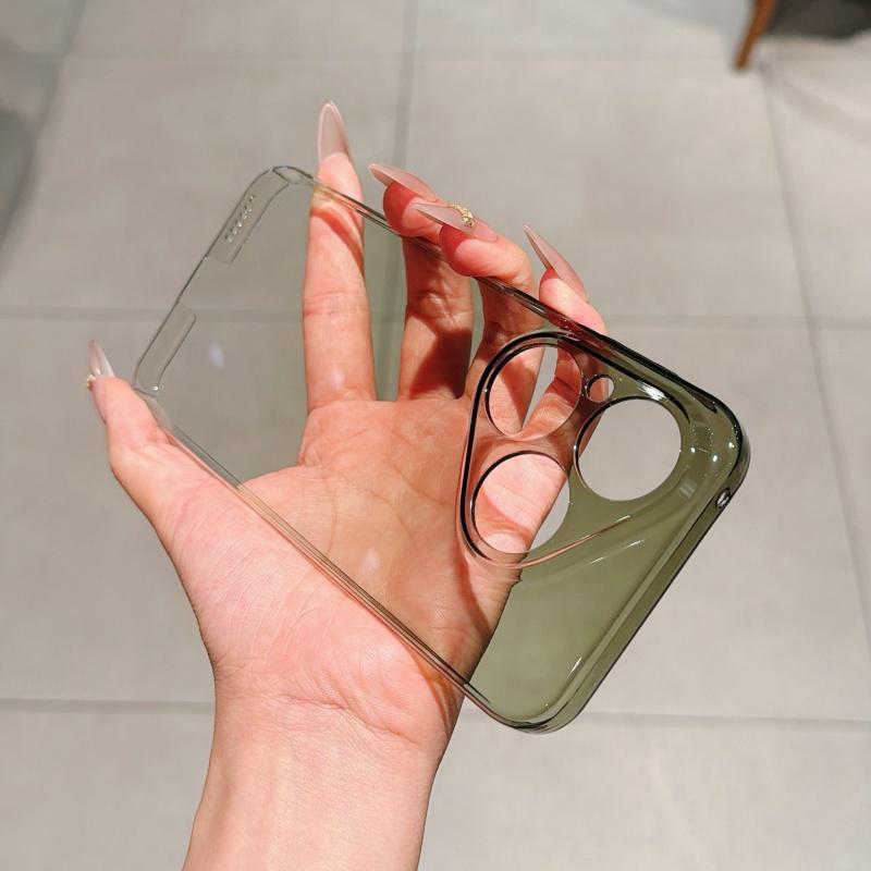 Original Ultra Thin PC Colorful Transparent Case For Huawei Pura 90 Pro Max Pura 80 70 Pro Hard HD Clear Armor Gradient Cover
