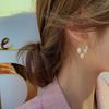 S Pearl Branch Earrings Baroque String Earrings Women's New Trendy Earrings Small Sweet Ear Jewelry