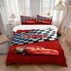 Cars Movie Poster Print 3Pcs Bedding Setduvet Cover With 2 Bedropillowcase Home Birthday Gift