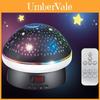 Enchanting Mushroom Starry Sky Projection Lamp Modern Minimalist Night Light