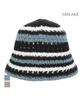 VANAKE Cream Striped Bucket Hat_Vb3Yamq304Z