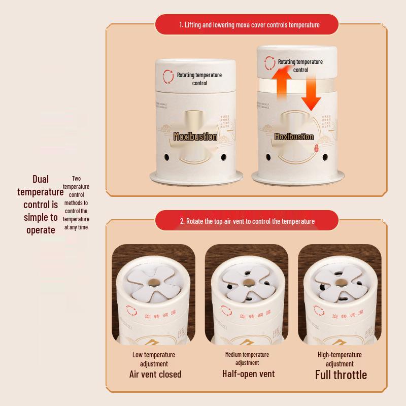 Portable Universal Moxibustion Tube for Whole Body