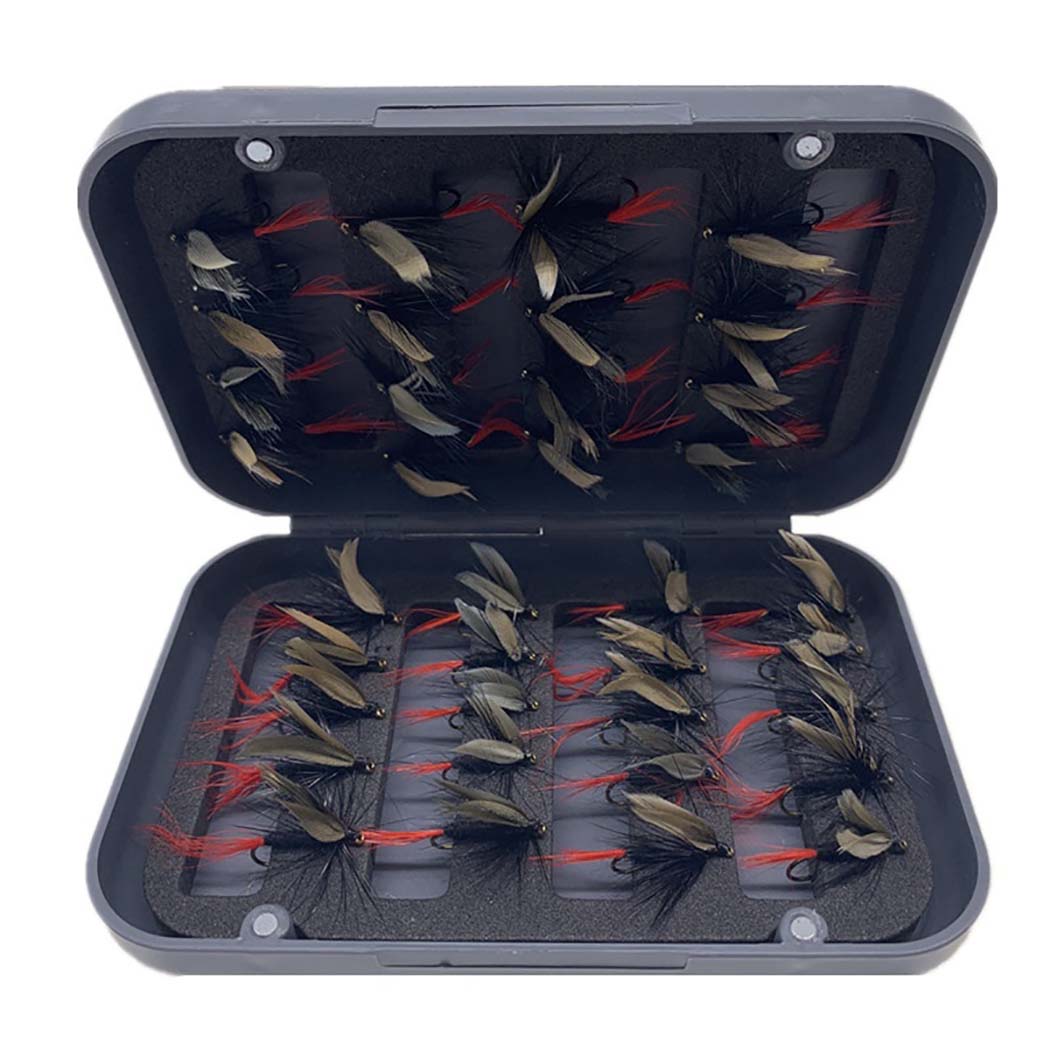 24 шт./кор. влажный/сухой набор для ловли нахлыстом — фото 18