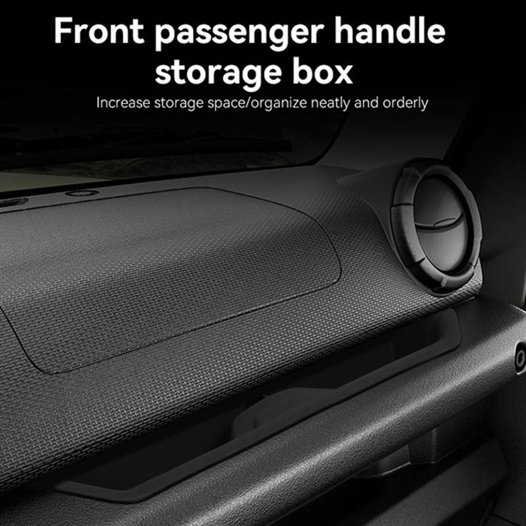 Flexible Silicone Car Organizers Suitable For Jimny Right Hand Drive Models Front Passenger Side Storage Box Easy Access