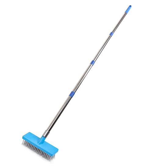 Stainless Cleaning Cleaner Brush Pebble Cleaning Steel Outdoor Scrubbing Brush
