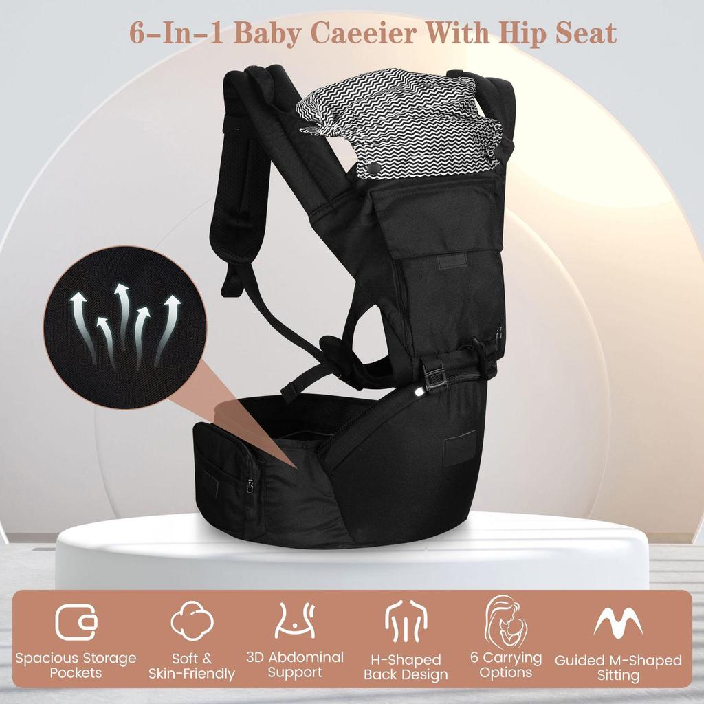 Baby Carrier Hip Seat - Four Seasons Style