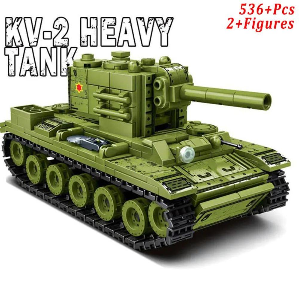 Militär ww2 Kanone Sturmpanzer Kampfpanzer Auto LKW Armee Waffe Bausteinsets Modell König Kinderspielzeug Geschenk