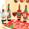 Decor New Year Decor Wine Bottle Cover Party Supplies Christmas Decorations Champagne Bottle  Cover