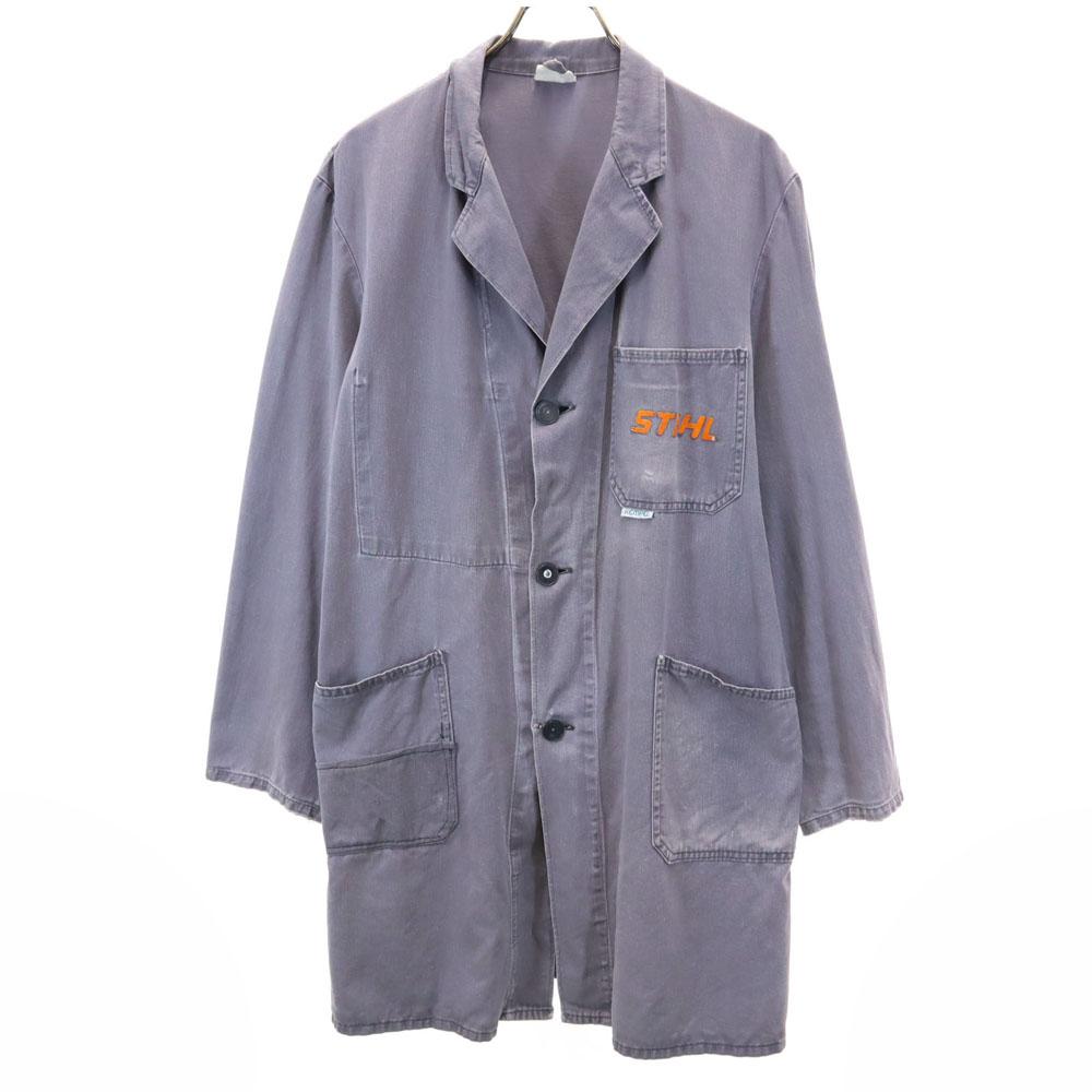 

KEMPEL Пальто с длинным рукавом серое Мужское Б/У