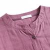 Large Size Women's Shirt Long Sleeved Top Women's Loose Spring Mid Length Solid Color T-shirt