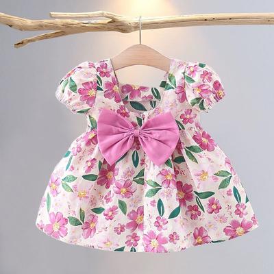 Children's Floral Baby Dress Summer New Style for Girls  Summer Baby Princess Summer Dress