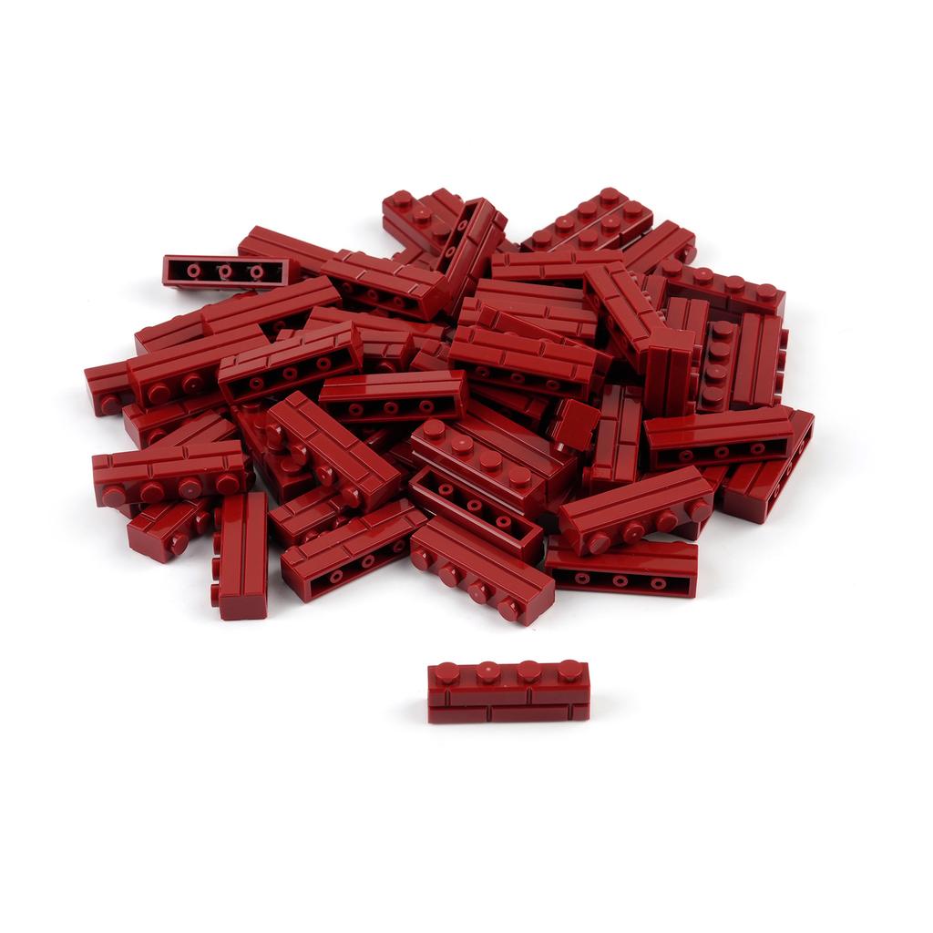 100g High Wall Thick MOC Building Blocks Bulk Granular 1x2 Right-angle 1x3 1x4 Dots 15533 Wall Assembled Model Bricks DIY Toys