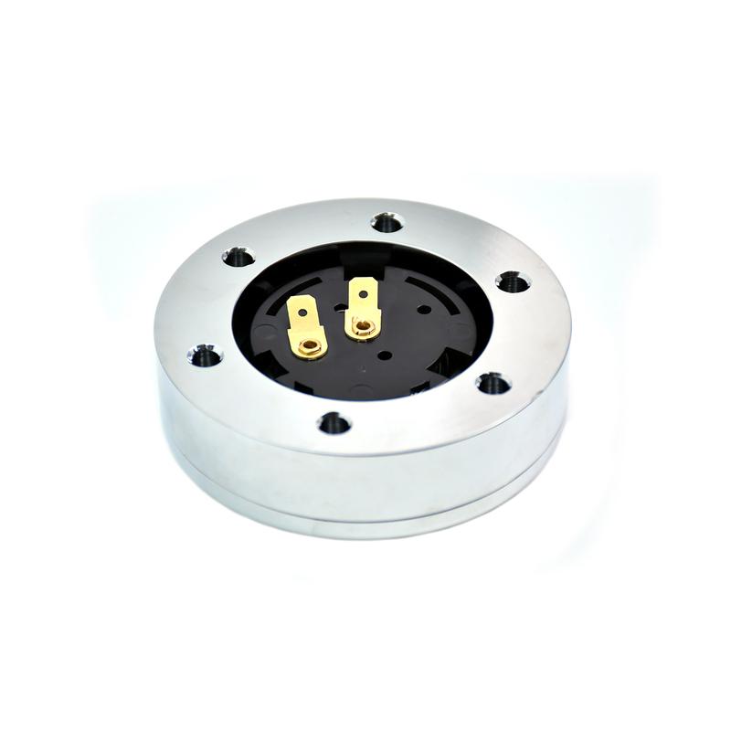Steering Wheel Horn Push Button JDM Universal Racing Car Horn Cover Retro Style Integrated Metal Horn Button Accessory