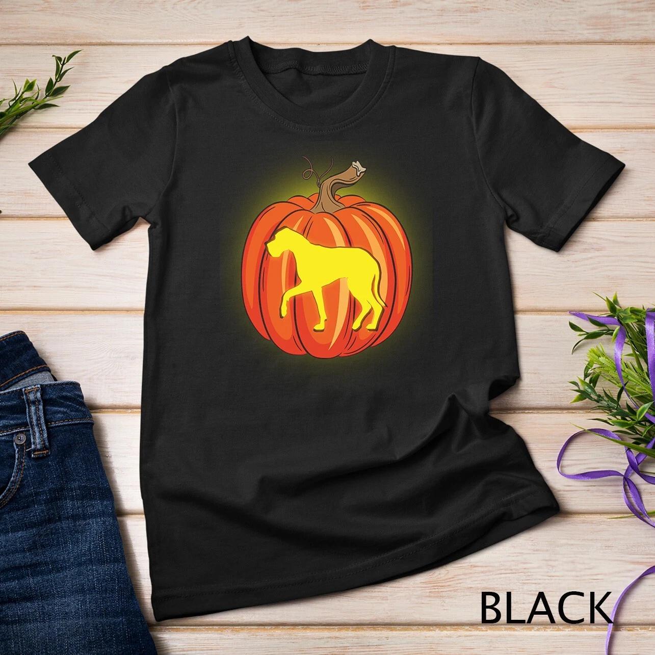 Great Dane Pumpkin Halloween Costume Shirt Dog Lover Gift Unisex T-shirt 2XL