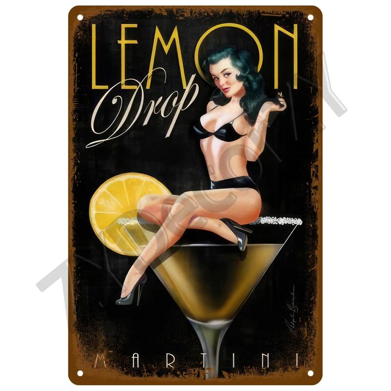 Beer Metal Sign Funny Poster Home Decor For Bar Pub Club Man Cave Tin Sign Rum Brand Vintage Wall Decoration Art Plate Mural