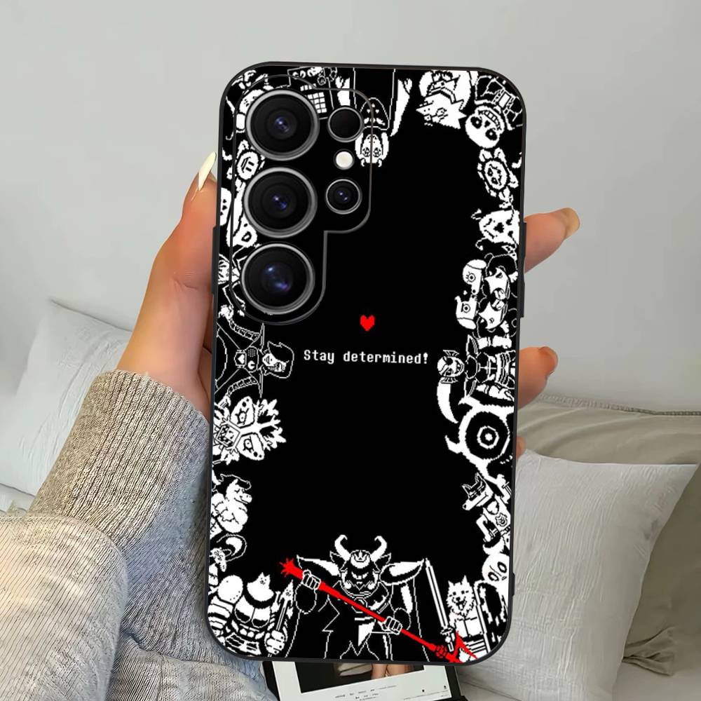 U-Undertale Game Phone Case For Samsung S 24 Fe 25 Ultra Plus 20 Lite 21 30 22 23 24 22 Ultra 5G Fundas