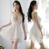 New sexy underwear lace perspective embroidery deep pure desire ice silk women sexy temptation