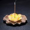 Keramiek Lotus Rookverspreider Slaapmiddel Lotus Rookstokje Lotus Rookstoofhouder Aromatherapie