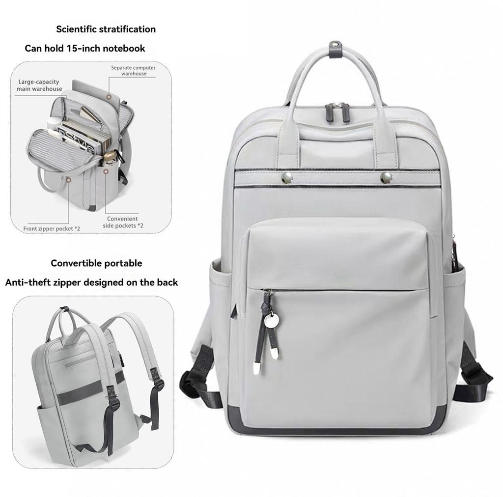 New Unisex Versatile Laptop Backpack Top Handle Travel Casual Backpack Business Computer Bag