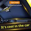 Car Windshield Sunshades Cover for Ford Focus 3 4 ST Fiesta Fusion Kuga Ecosport Mondeo MK3 MK4 Front Window Sun Protection