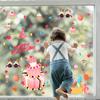 Creative Birthday Cake Window Stickers for Bedroom, Living Room, Balcony, Kitchen