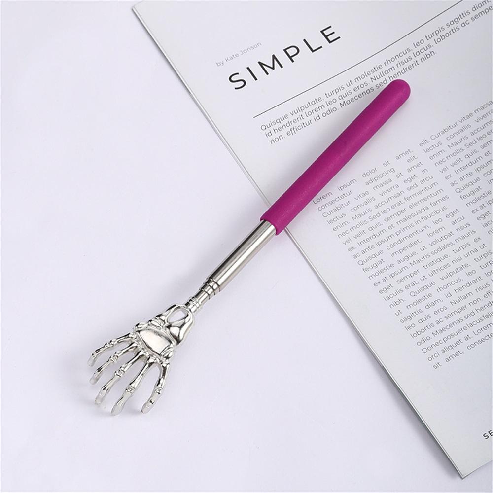 Teleskopické nerezové drbátko na záda