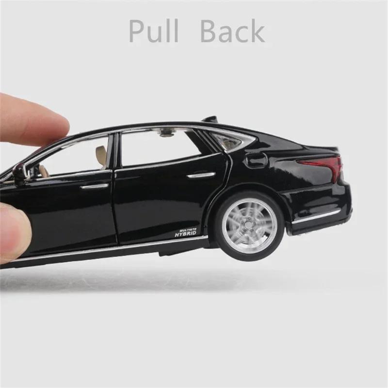 1:32 LEXUS LS500H Legierungsauto Modell Diecasts & Spielzeugfahrzeuge Metallauto Modell Hohe Simulation Sound Licht Sammlung Spielzeug Geschenk