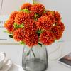 Artificial Flowers Silk Ball Chrysanthemum Home Room Table Wedding Bridal Bouquet Decor Valentine's Outdoor Garden Yard DIY Gift