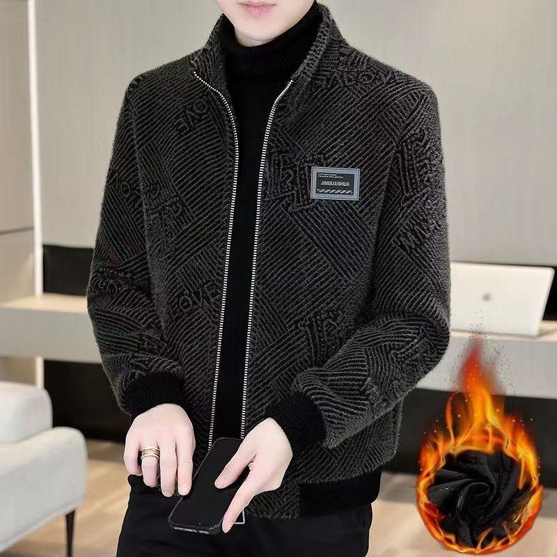 Men's Coats for Autumn and Winter, High-end Woolen Coats, Trench Coats, Korean Style, Trendy, Light and Casual