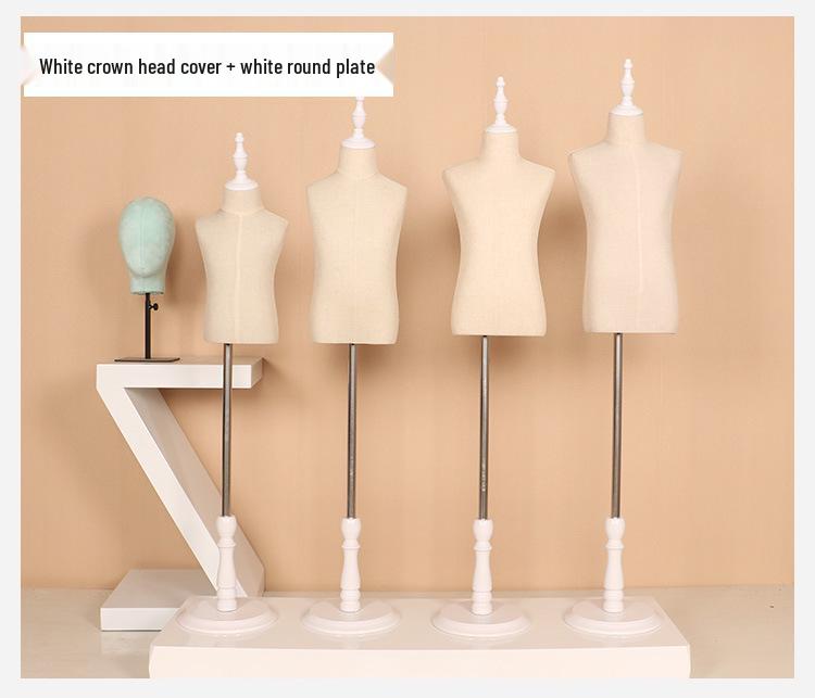 Children`s Half-Body Mannequin: Male & Female