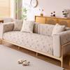 Wholesale Sofa Cushion Seat Cushion Non-Slip Pure Cotton Sofa Towel Cover Four Seasons Universal Machine Wash Embroidery Simple Modern Mia