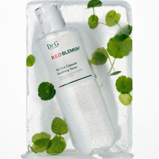 Dr.G Red Blemish 10-Cica Capsule Soothing Toner Hydrating & Calming Care 300ml