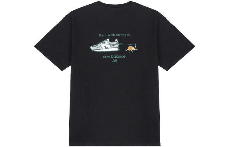 New Balance T Shirt Men's Black AMT22397-BK