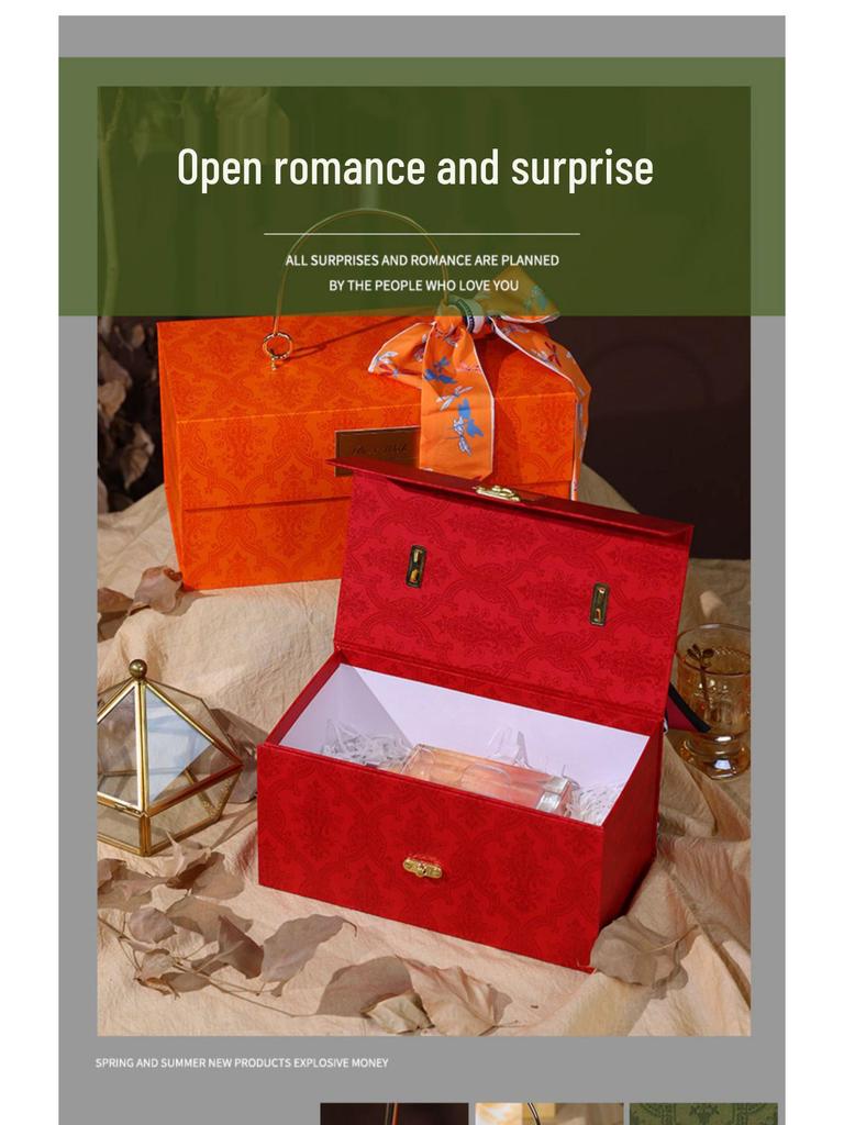Exquisite High-End Kreative Geburtstags-Souvenir-Geschenkbox