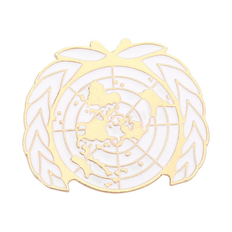 Brooch Wheat Versatile In Elegant Alloy Ideal For Commemorative And Use Decorative
