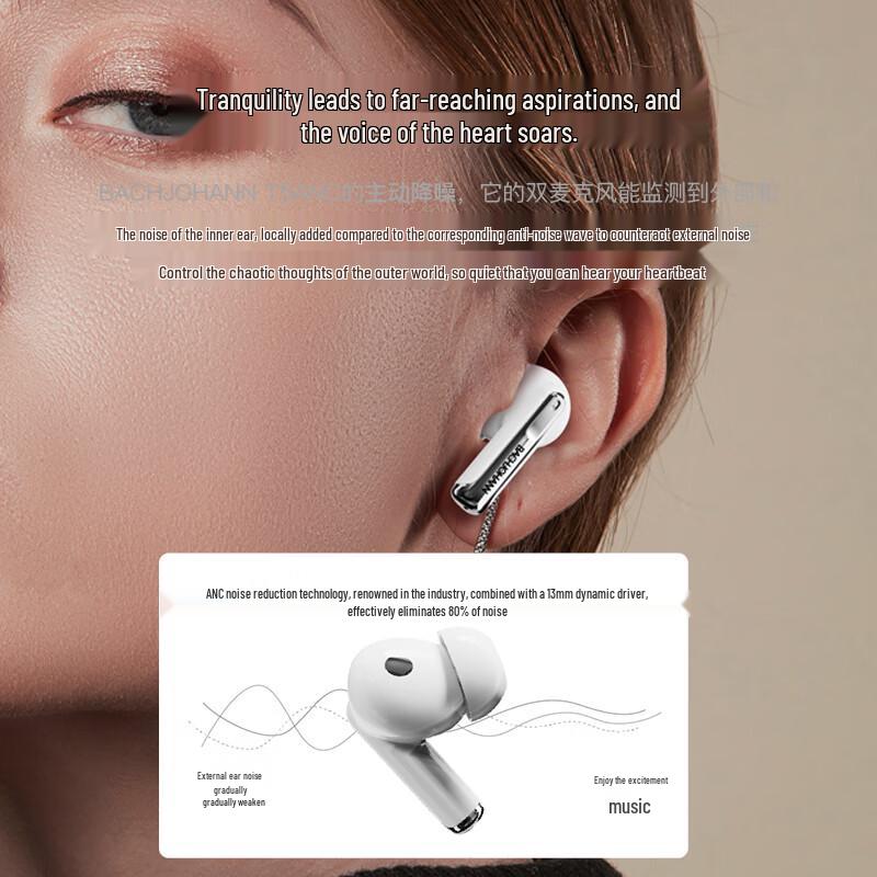 Bach John T5ANC Wireless Earbuds