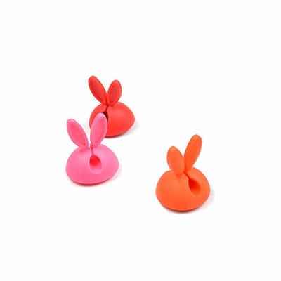 Cable Clip Desk Tidy Wire Drop  USB Charger Cord Holder Secure Table