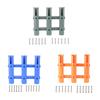 3 Tube Links Fishing Rod Holder Support Gift for Husband Equipment 3 Hole Fishing Rod Rack for Yacht Truck Garage Marine Boats