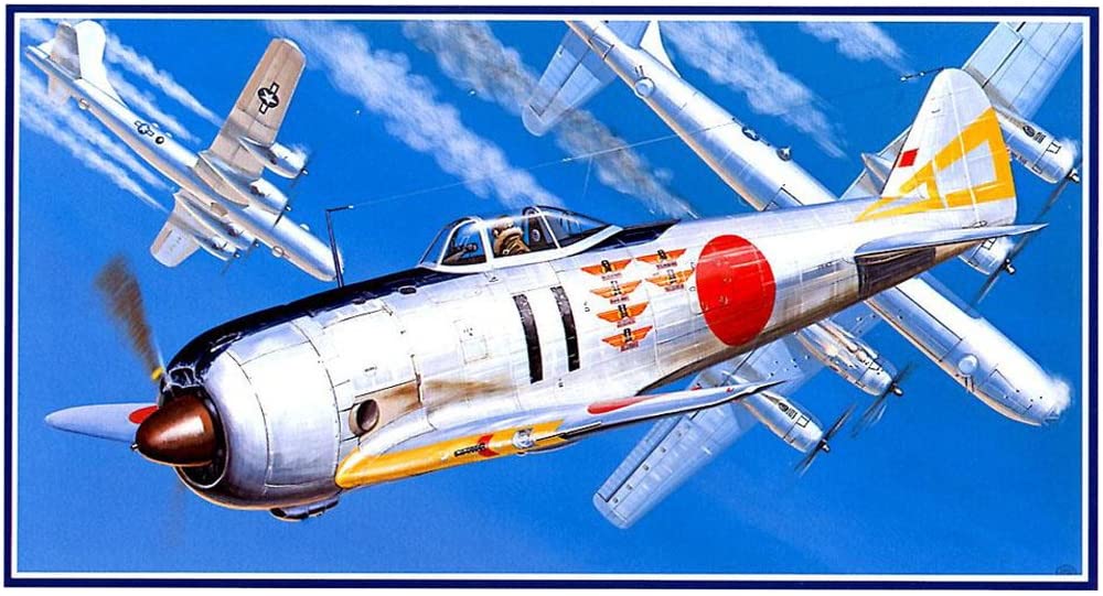 

Micro Ace WWII Aircraft Series 8 Japanese Army Nakajima Type 2 Fighter Model 2B Plastic Model Kit 1/48 No. Ki-44 (Shoki)