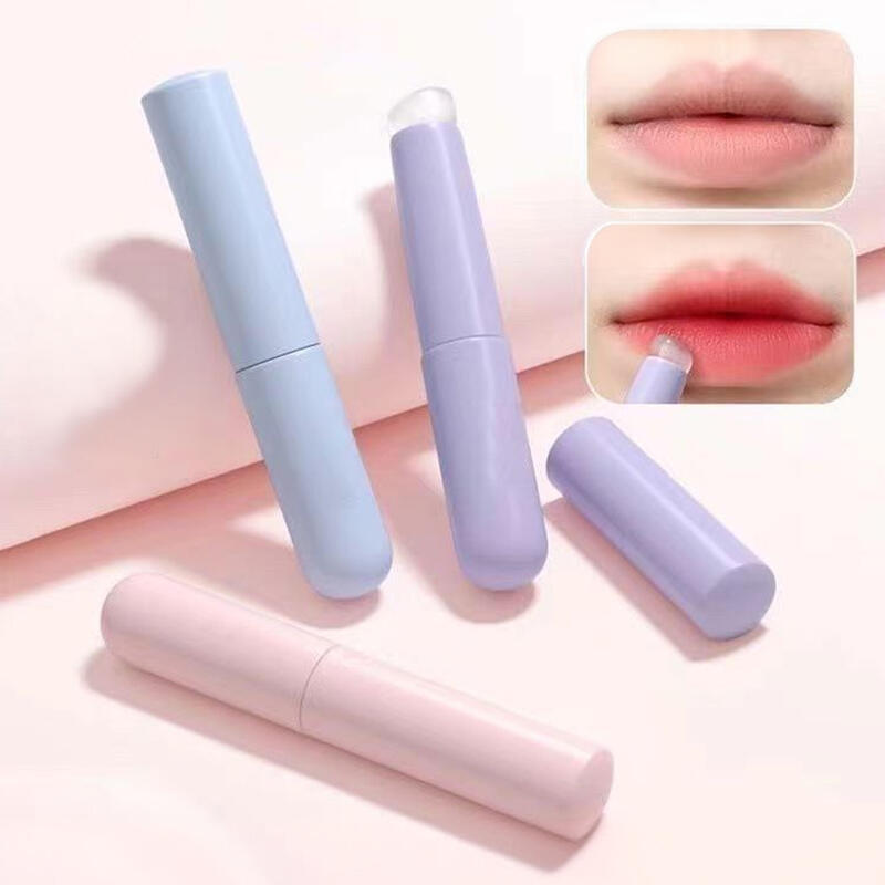 Multipurpose Silicone Lip Brush Portable Mini Jelly Makeup