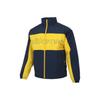 Neo Color Block Letter Logo Warm Windproof Cotton Jacket Winter Men Jacket GP4798