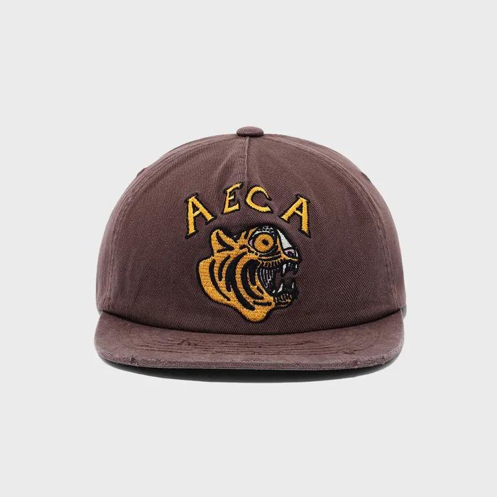 AECA VINTAGE TIGER CAP-BROWN