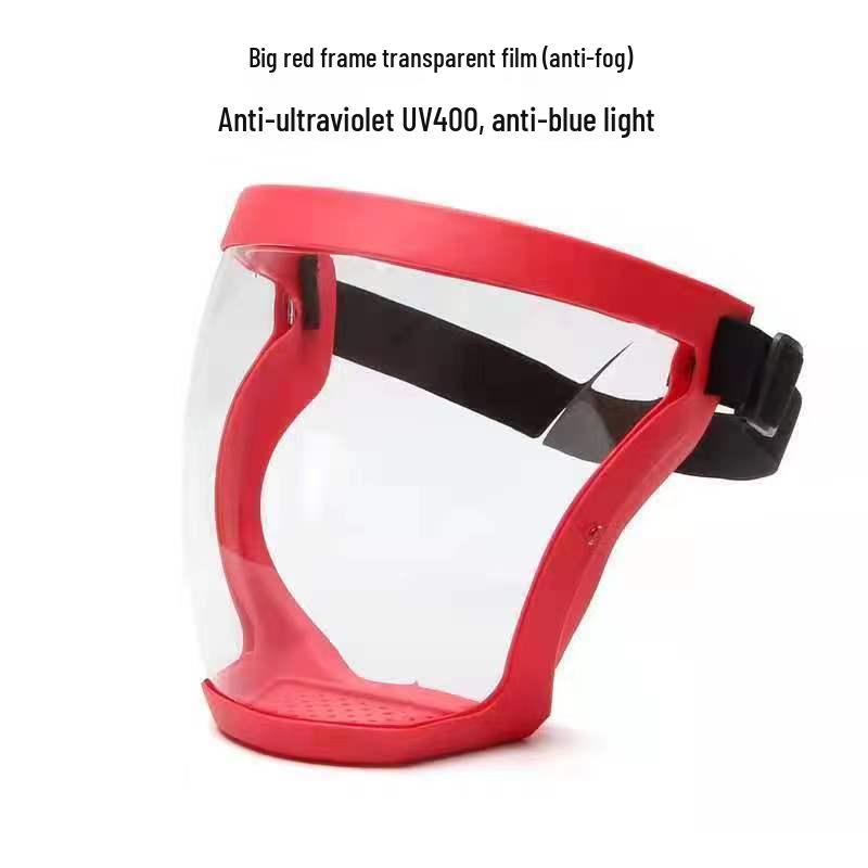 Ультрапрозрачная защитная маска: Пылезащитный, Маслостойкий, Ветрозащитный, Ударопрочный, Защита от запотевания, для сварки и шлифовки