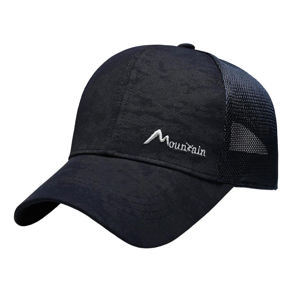 Breathable Sun Hat Mesh Snapback Hat Fashion Dad Hat for Men
