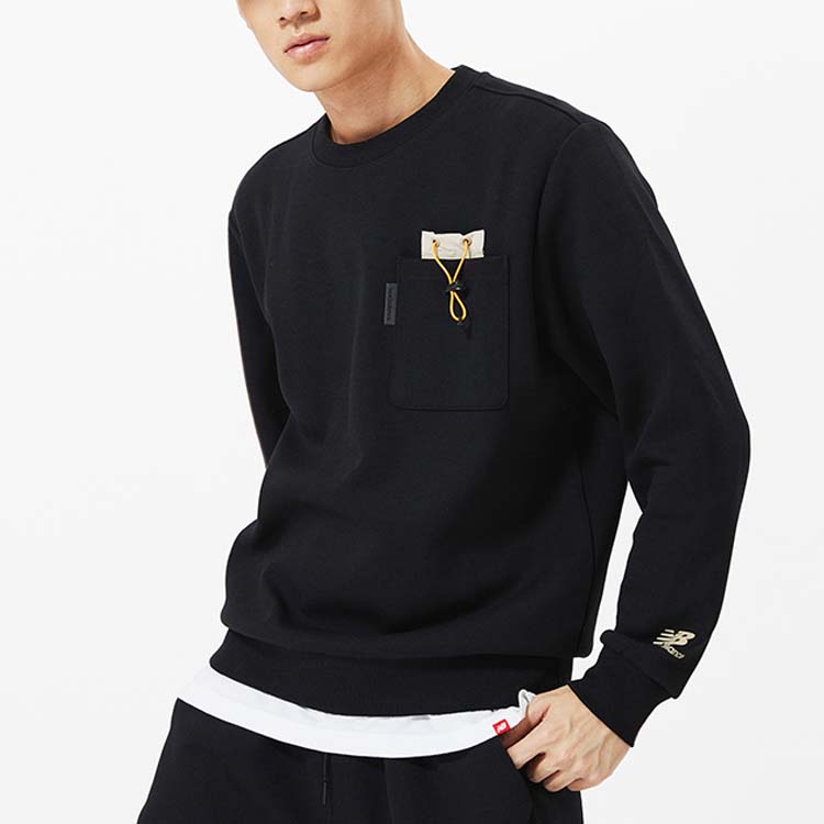 New Balance Classic Core Sweatshirt Men's Black AMT13388-BK